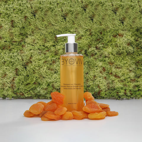 Shampoo with Keratin and Apricot Extract Pellechiella del Vesuvio