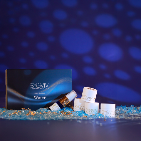 Travel Kit Skincare Routine | Water - Mini Tesori di Capri Oro 24K