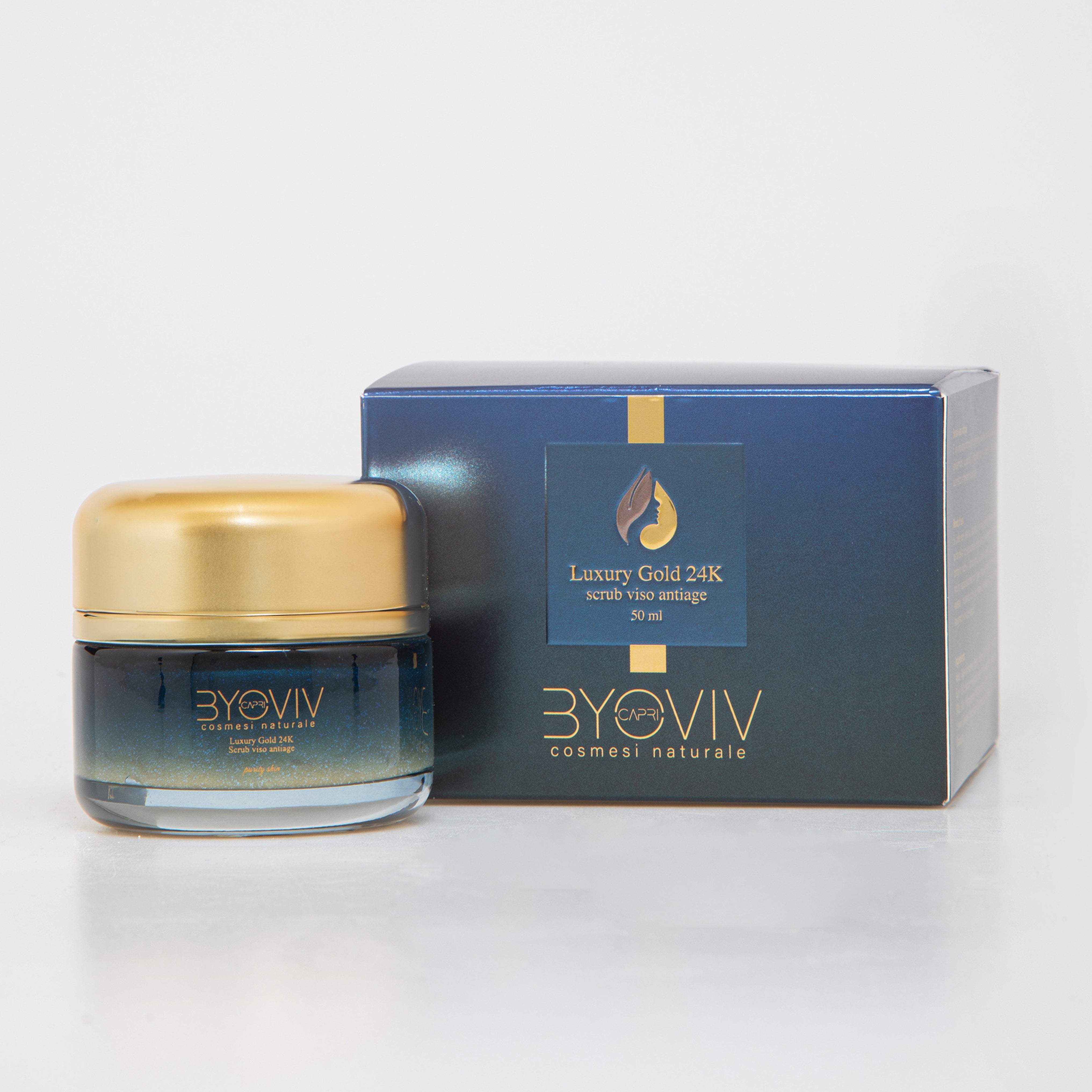 Scrub Viso Luxury Gold 24K Antiage